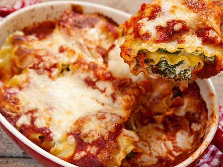 Spinach & Ricotta Lasagna