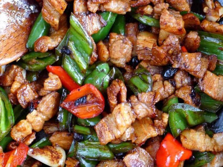 Chinese Hunan Pork Stir Fry