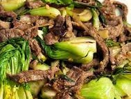 Thai Beef with Soy Infused Bok Choy and Green Beans | High Protein