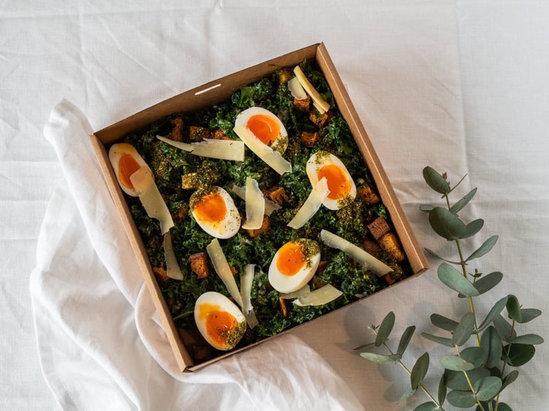 Kale Caesar Salad