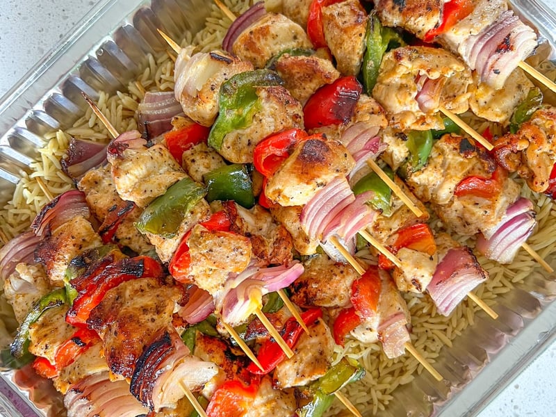 Grilled Chicken Skewers