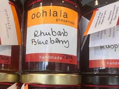 Oohlala Preserves - Rhubarb Blueberry