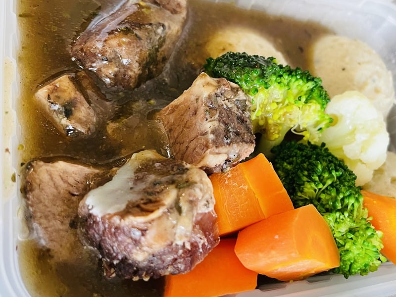 FROZEN: Hearty Beef Stew with Mashed Potato FODMAP