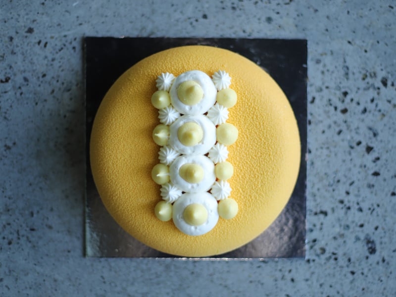 Mango & Passionfruit Celebration Cake