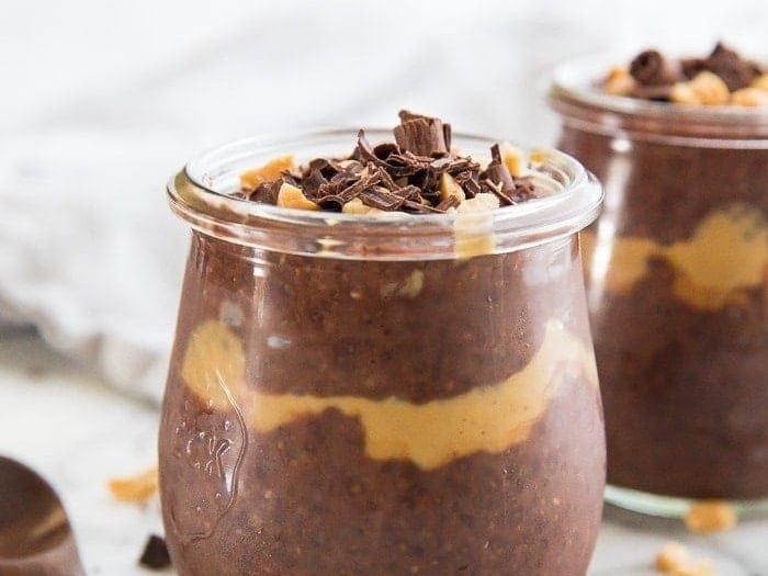 Cacao & Peanut Butter Chia pudding