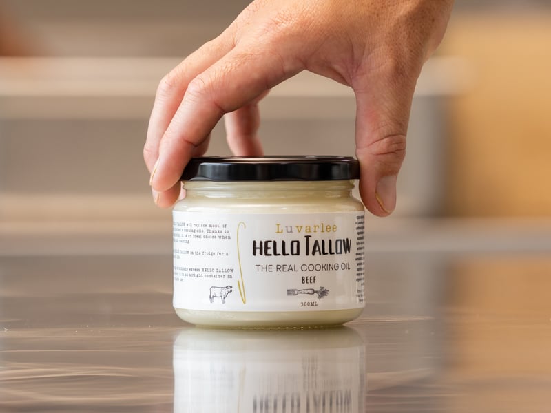 Grass Fed Beef Tallow