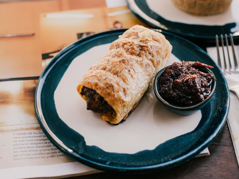 Spiced Lentil Sausage Rolls