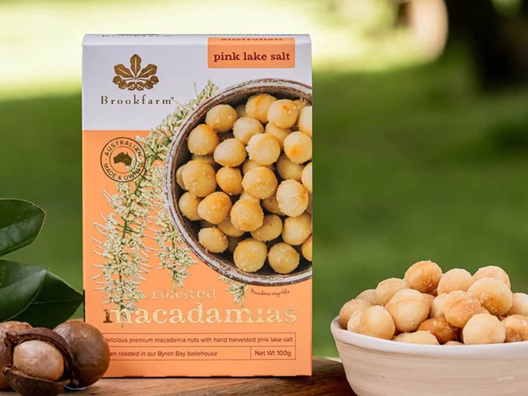 Brookfarm Pink Lake Salt Macadamias