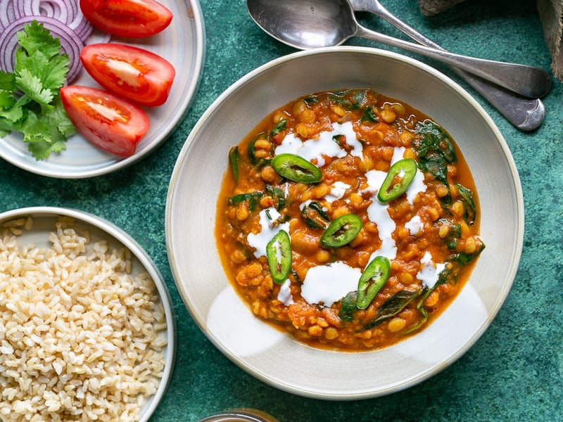 Roasted Vegetable Dahl