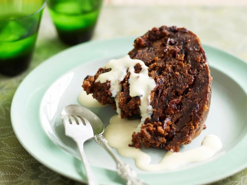 Traditional Cloth Bound Christmas Pudding