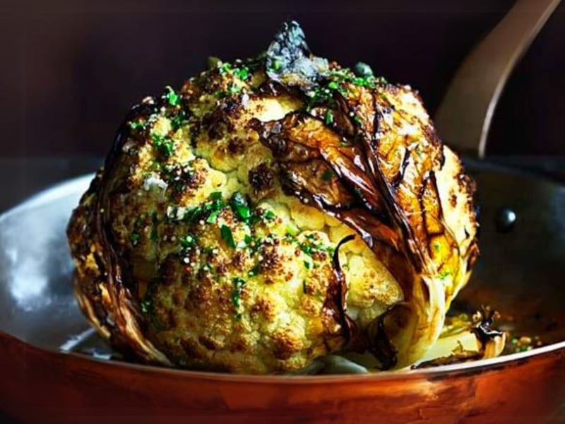 *Whole Roasted Cauliflower*