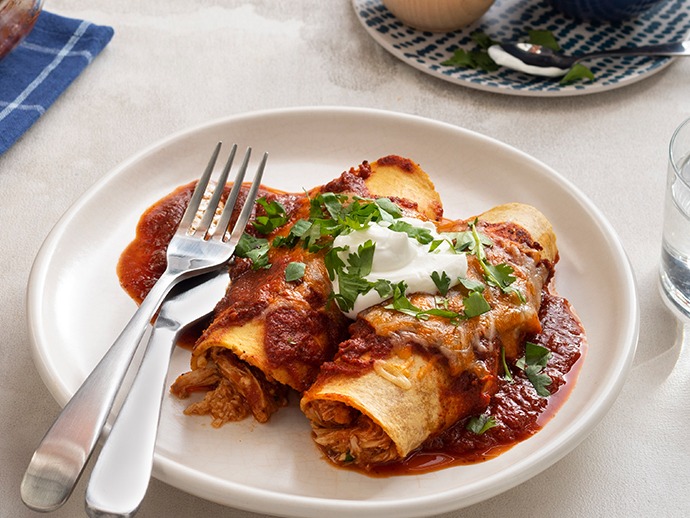 Pork Enchiladas