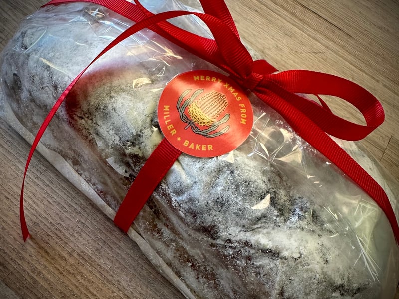 Christmas Stollen with Marzipan