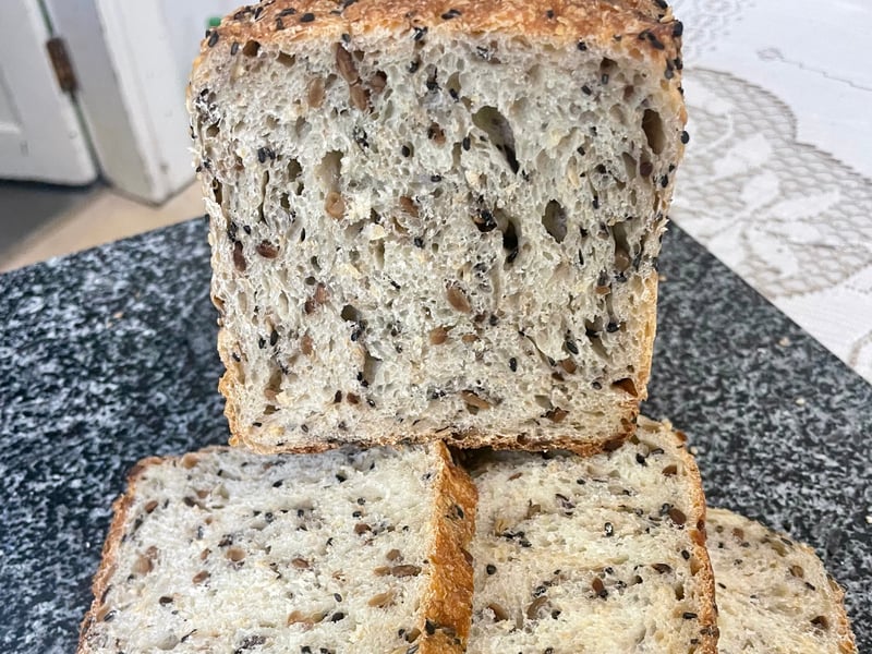 Sunflower and Sesame Sandwich Loaf