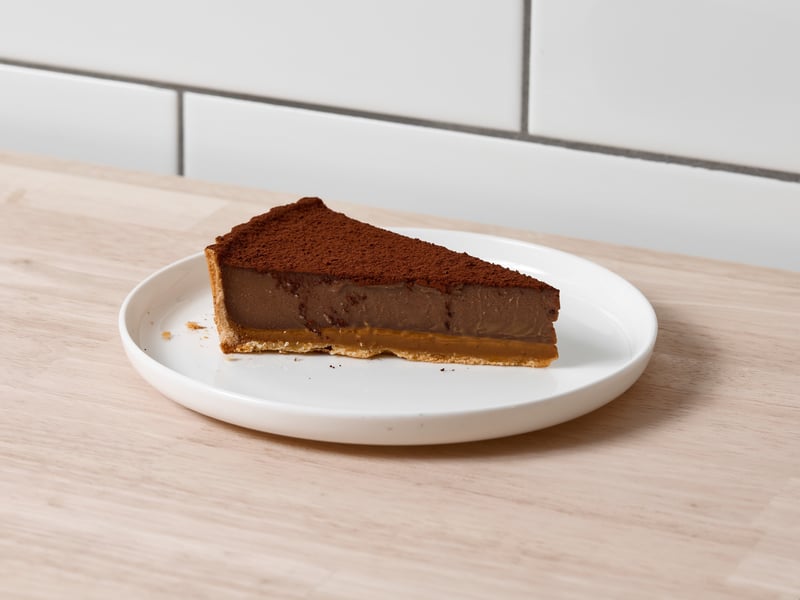 Chocolate and Caramel Tart