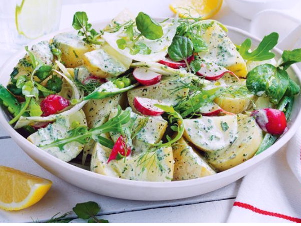 Potato Salad with Green Goddess Dressing