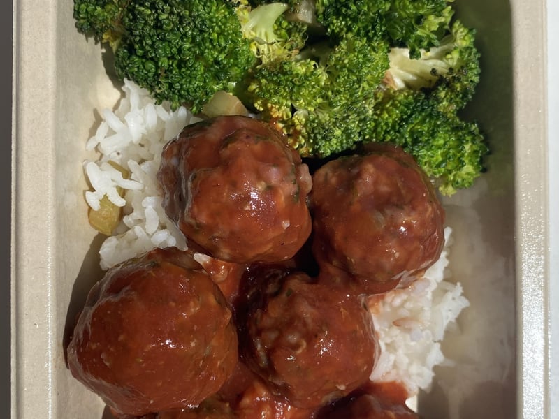 Meatballs and Rice 285 Cals AR