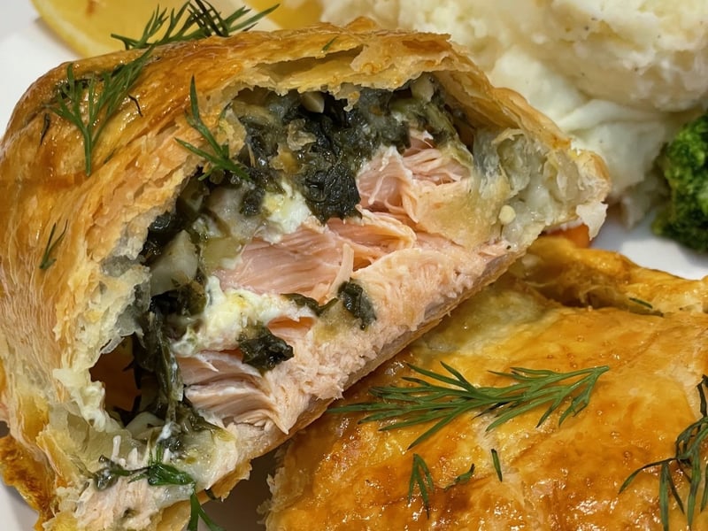 Salmon Wellington