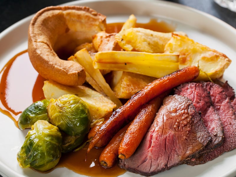 Roast Beef Yorkie & Vegetable