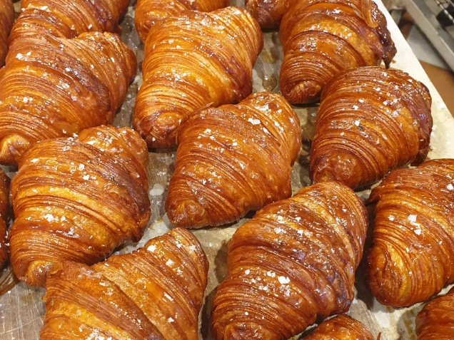 Honey and Sea-salt Croissant