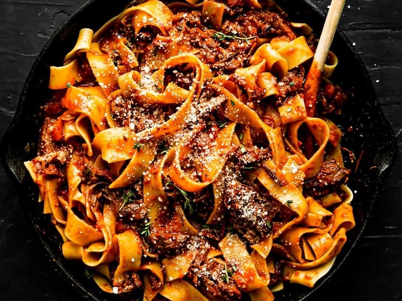 Beef Ragu with Pasta