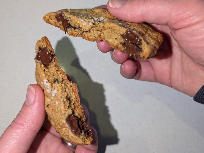 Sourdough Choc Chunk Biscuits