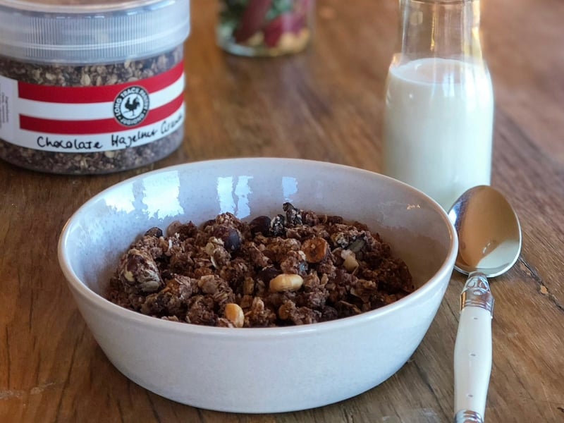 Chocolate Hazelnut Granola