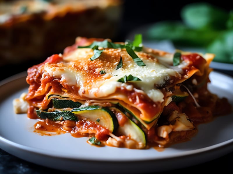 Lasagna Vegan Vegetable