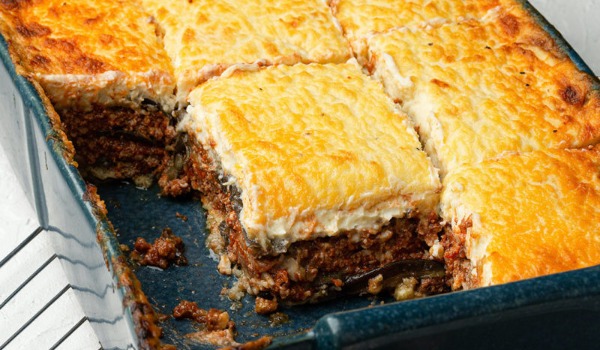 Beef Moussaka (GF available)