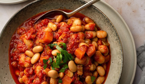 Gigantes - Baked Lima Beans in Tomato Salsa (VG)