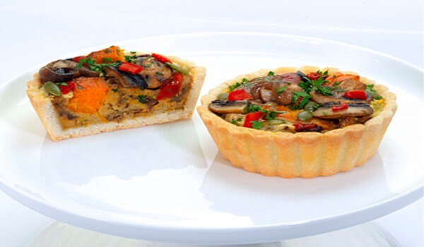 Pumpkin & Mushroom Tart