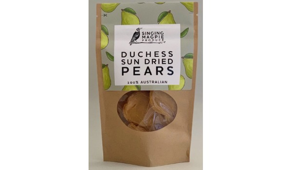 Singing Magpie Produce Duchess Sun Dried Pears 100g