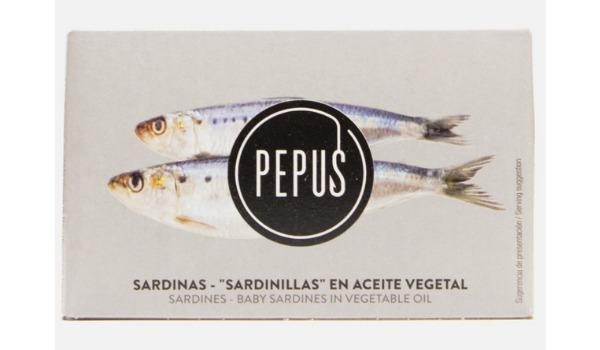 Pepus Baby Sardines in Vegetable 0il 