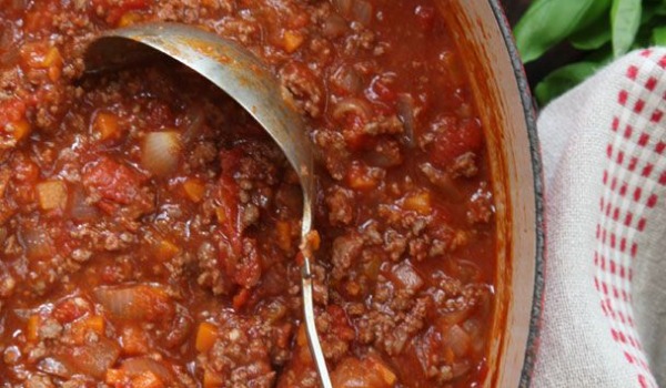 Classic Beef Bolognese w. Pasta