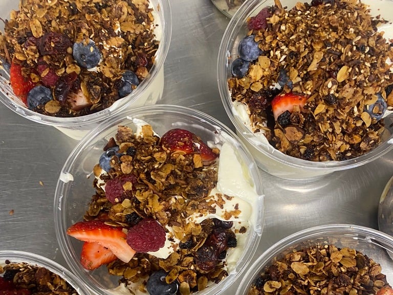 Pinchos Hazelnut and Cranberry Granola