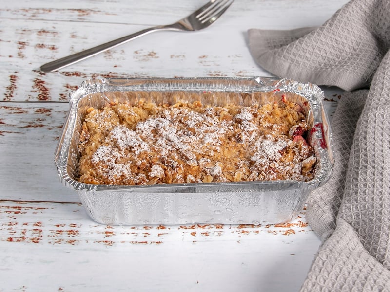 Homemade  Apple And Berry Crumble 168