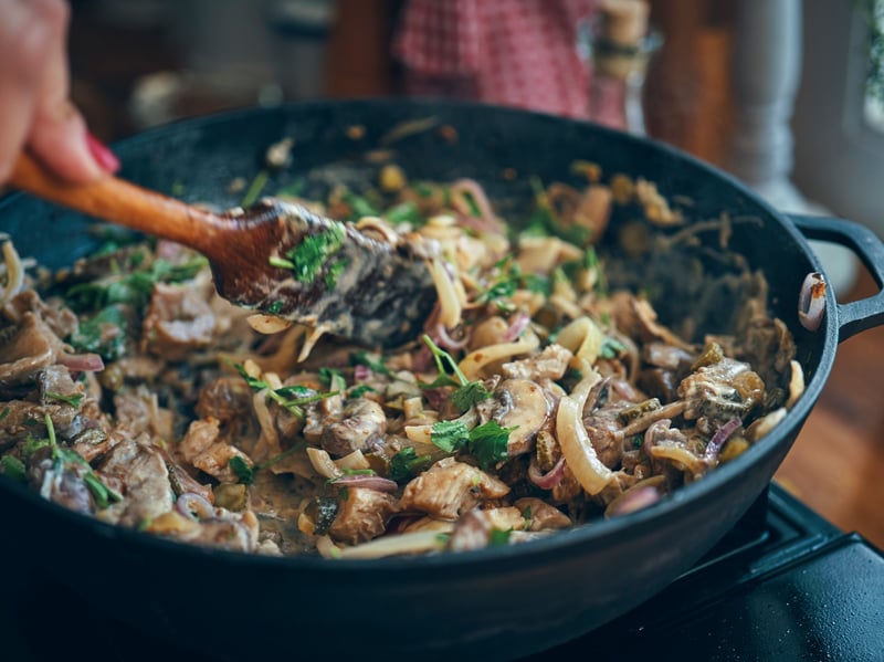 Mushroom Ragu (V, GF,)