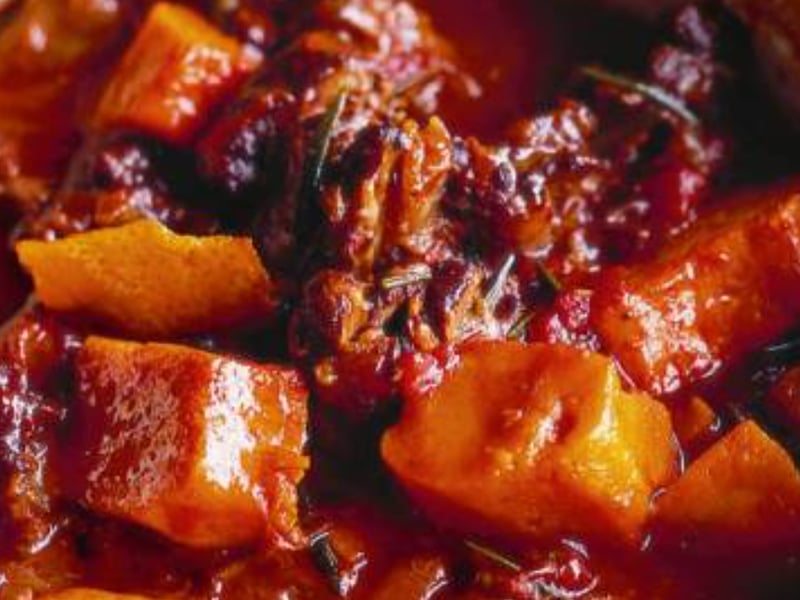 Oxtail with Pumpkin and Fragrant Spices