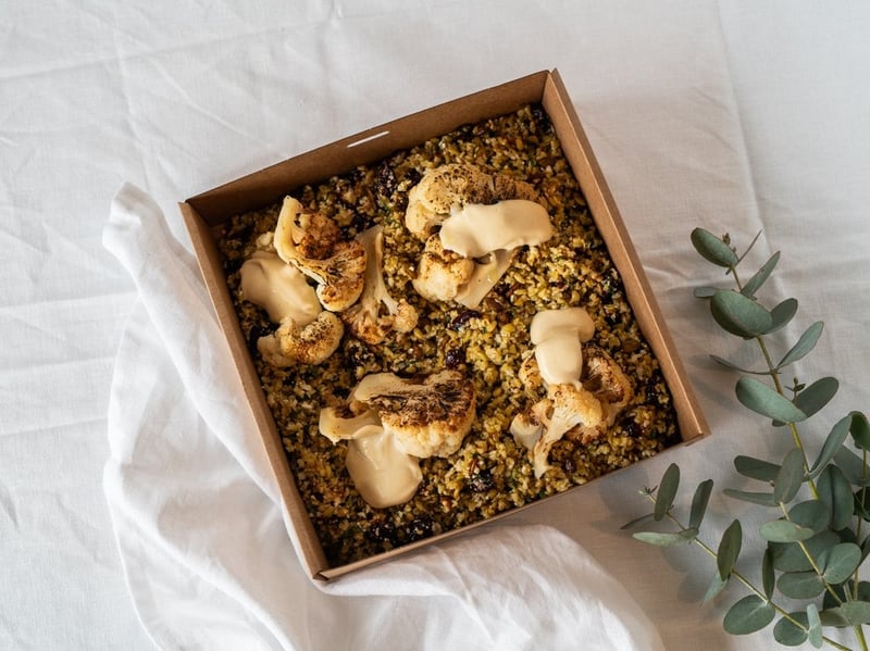 Freekeh and Cauliflower Salad