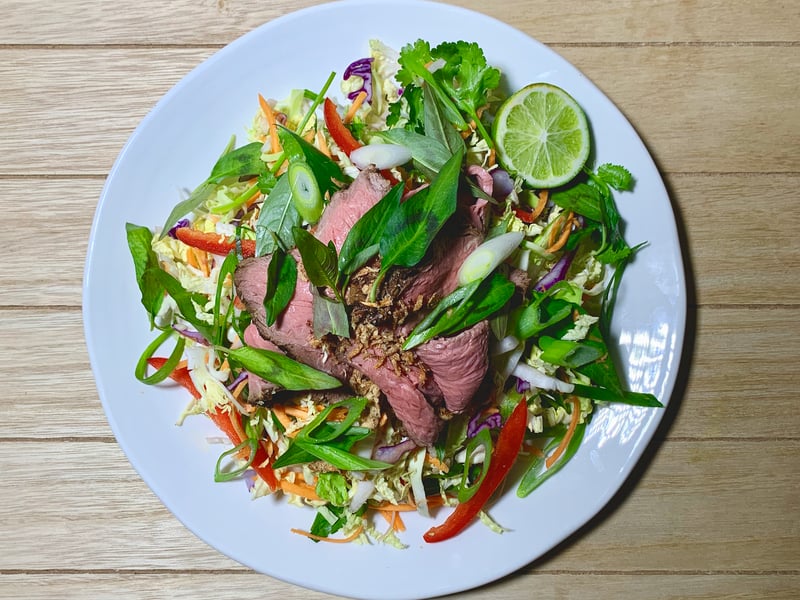 Thai Beef Salad with Vietnamese Mint