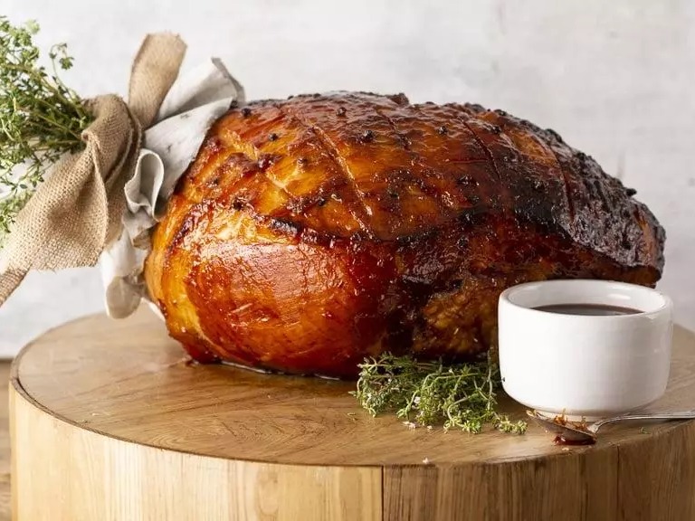 Glazed Leg Ham