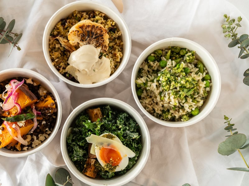 Brown Rice, Broad Bean and Pea Salad