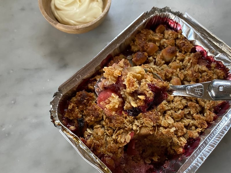 Apple Berry Crumble