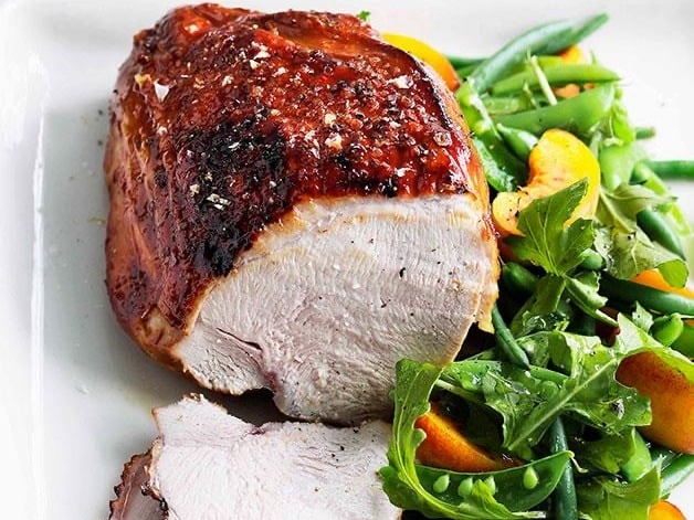 Vincotto-glazed Organic Turkey Breast