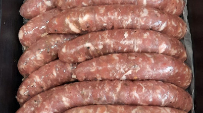 Sausages - Pure pork with fennel, pepper and muscat wine