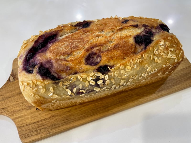 Blueberry and Lemon Sandwich Loaf