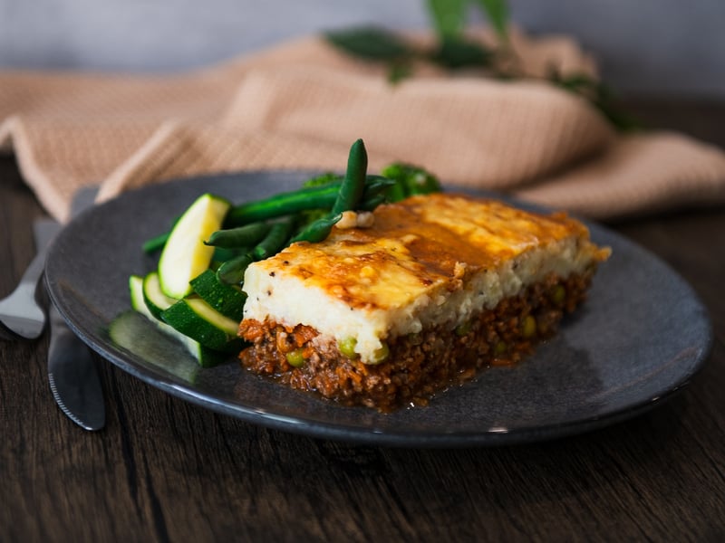 Shepherd's Pie with Seasonal Greens