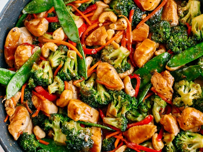 Chicken and Cashew Stir Fry