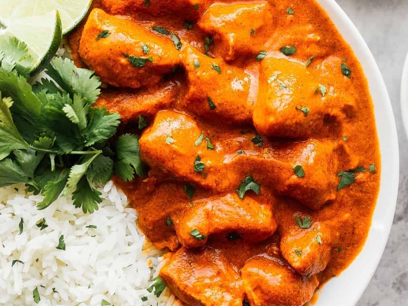 Butter Chicken [Mild] & Rice