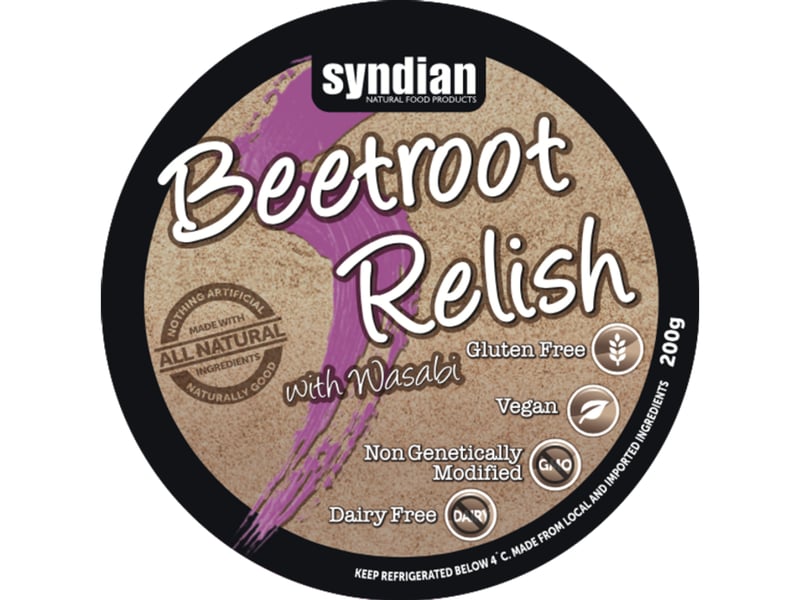 Syndian Beetroot Relish with Wasabi (230g)